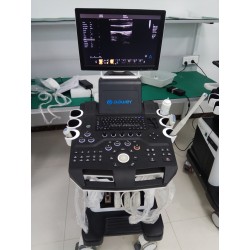 Cart base color doppler ultrasound machine